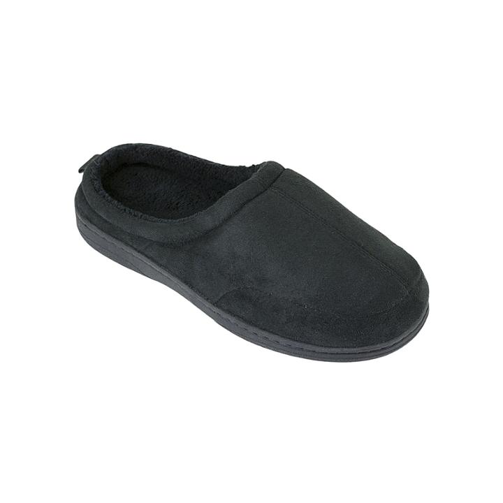 Stafford Mens Microsuede Clog Slippers