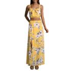 City Triangle Resort Sleeveless Floral Maxi Dress-juniors