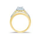 Womens 5/8 Ct. T.w. Genuine White Diamond 14k Engagement Ring