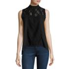 Self Esteem Mock Neck Top Juniors