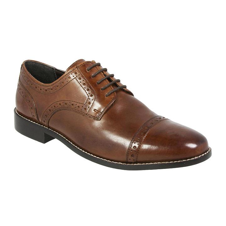 Nunn Bush Norcross Men's Cap Toe Dress Oxford Shoes