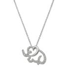 Sparkle Allure&trade; Cubic Zirconia Elephant Pendant Necklace