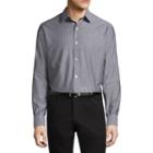 Claiborne Long Sleeve Gingham Button-front Shirt