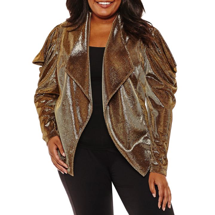 Bisou Bisou Shirt Jacket-plus