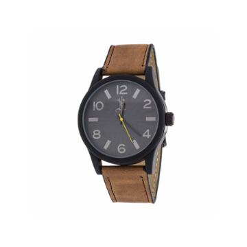 Brooklyn Exchange Mens Brown Strap Watch-nwl398996mb-bk