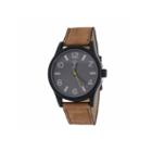 Brooklyn Exchange Mens Brown Strap Watch-nwl398996mb-bk