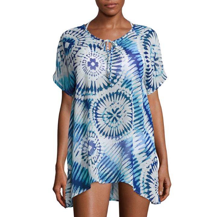 A.n.a Tie Dye Chiffon Dress