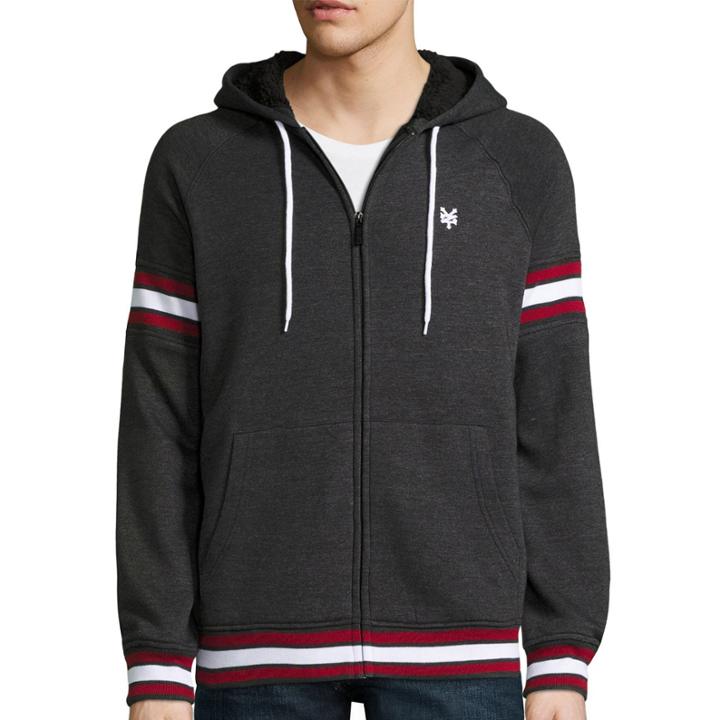 Zoo York Inset Sherpa Long-sleeve Hooded Jacket