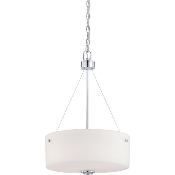 Filament Design 3-light Polished Chrome Pendant Mini-pendant