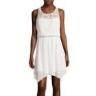 By & By Sleeveless Gauze Dress