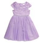 Young Land Short Sleeve Party Dress - Preschool