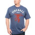Fireball Short Sleeve Graphic T-shirt-big And Tall