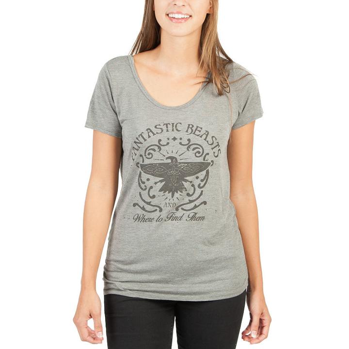 Short Sleeve Scoop Neck Harry Potter Graphic T-shirt-juniors