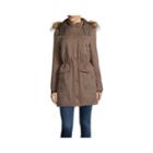 A.n.a Faux-fur-trim Knitted Anorak