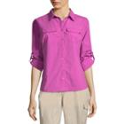 Columbia Sportswear Co. Long Sleeve Button-front Shirt