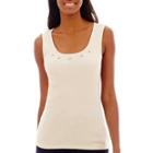 St. John's Bay Embellished Tank Top