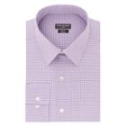 Van Heusen Made To Match Long Sleeve Twill Checked Dress Shirt - Slim