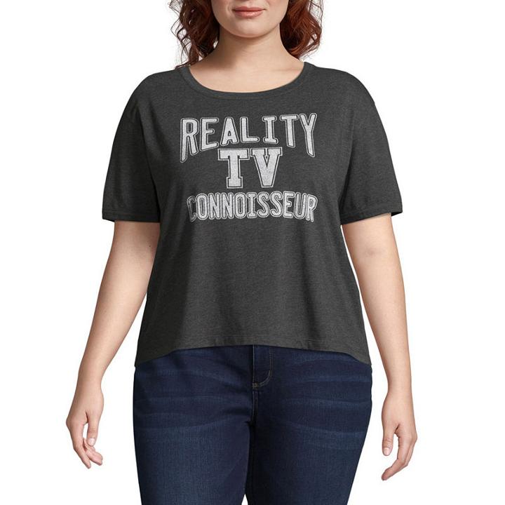 Reality Tv Tee - Juniors Plus