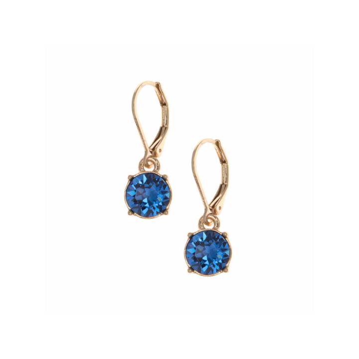 Gloria Vanderbilt Blue Drop Earrings