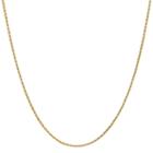 14k Gold Solid Wheat 16-24 Inch Chain Necklace