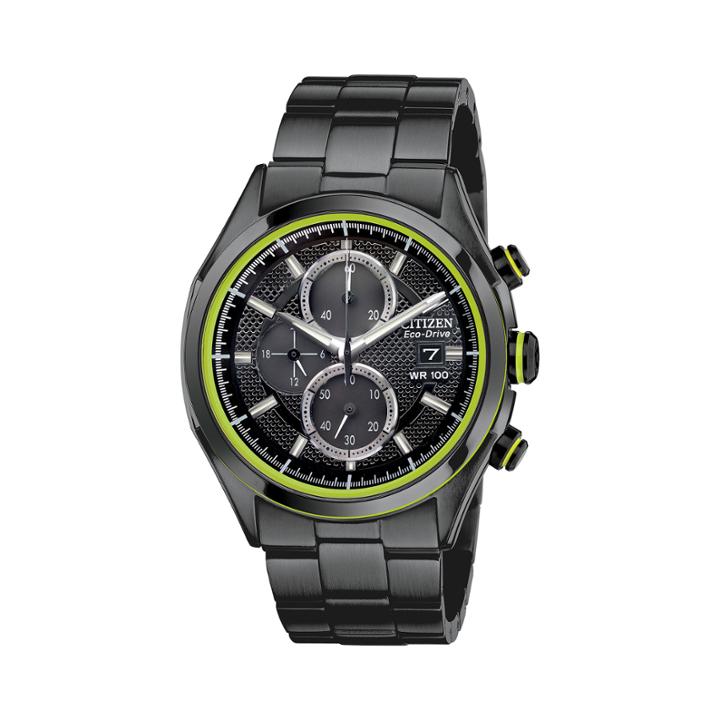 Drive From Citizen Eco-drive Mens Black Watch Ca0435-51e