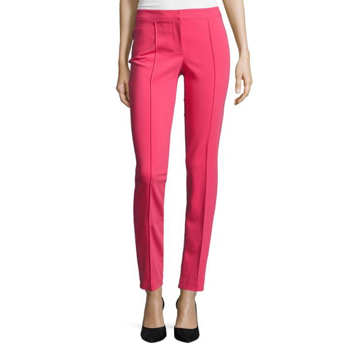 Nicole By Nicole Miller Slim Fit Ankle Pants