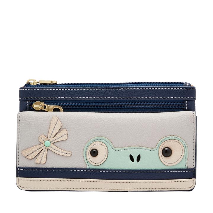 Relic Caraway Double Zip Checkbook Wallet