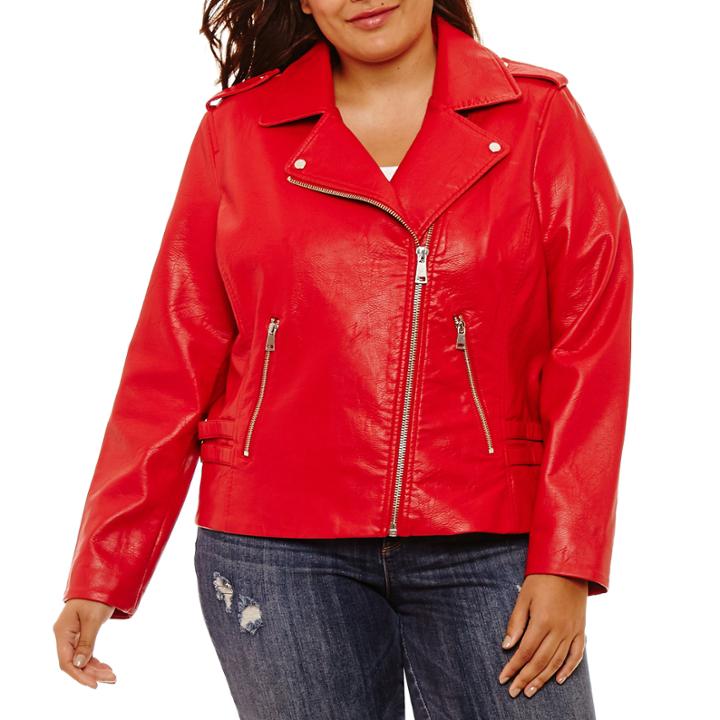 Project Runway Lightweight Motorcycle Jacket-plus