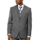 Collection By Michael Strahan Gray Weave Suit Jacket - Classic Fit
