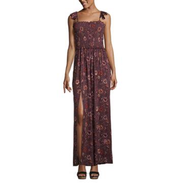 Eyeshadow Sleeveless Jumpsuit-juniors