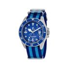 Christian Van Sant Mens Multicolor Strap Watch-cv5103nblb