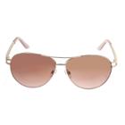 Nicole By Nicole Miller Full Frame Aviator Sunglasses-womens