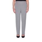 Alfred Dunner Smart Investments Woven Pull-on Pants-misses Short