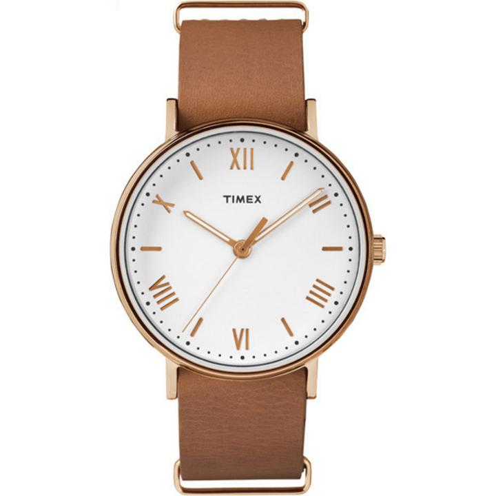 Timex Southview Mens Brown Strap Watch-tw2r288009j