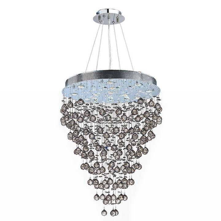 Icicle Collection 13 Light Chrome Finish And Clearcrystal Chandelier