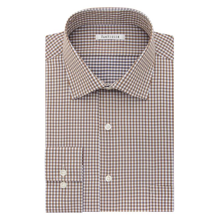 Van Heusen Long-sleeve Flex Collar Regular-fit Dress Shirt