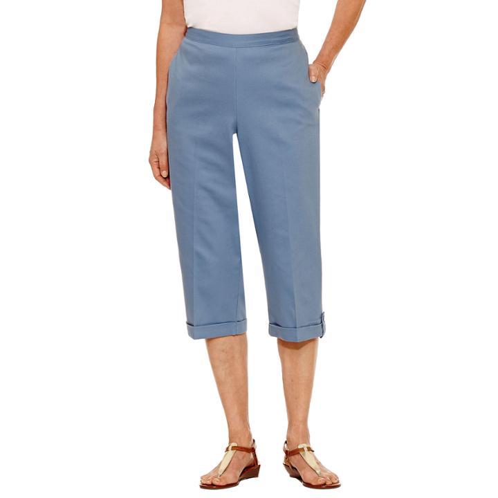 Alfred Dunner Blue Lagoon Capris
