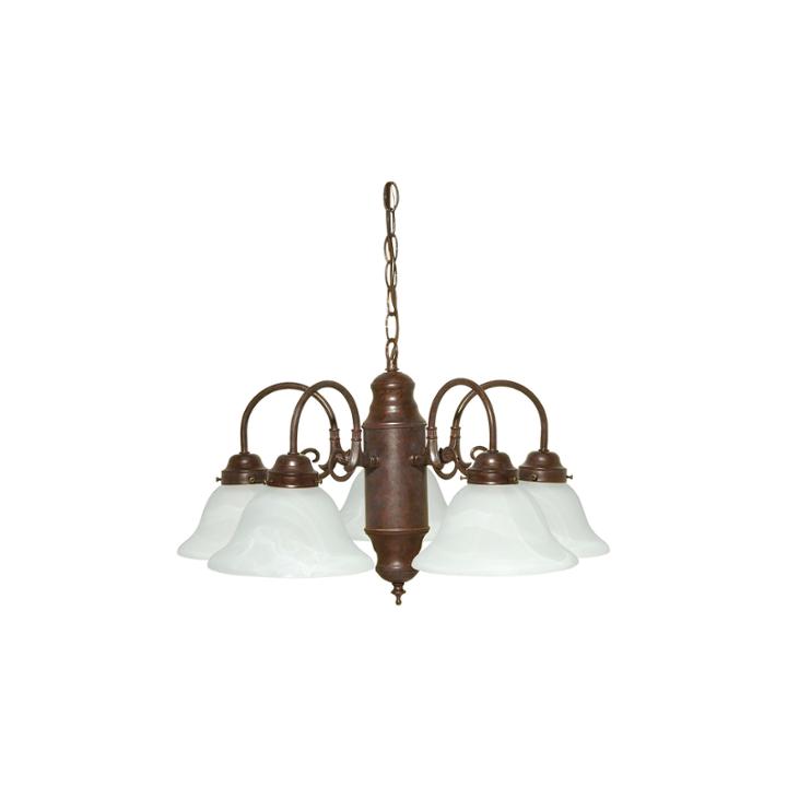 Filament Design 1-light Old Bronze Chandelier