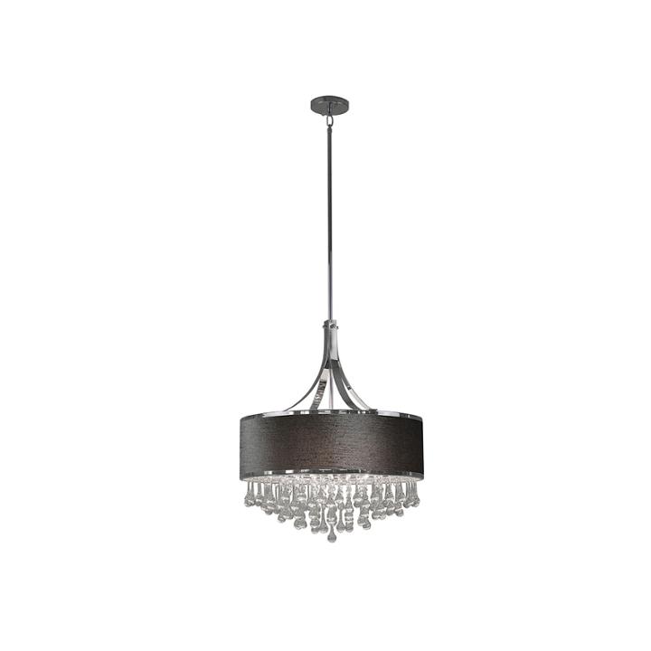 Mindy 6-light Chrome Chandelier