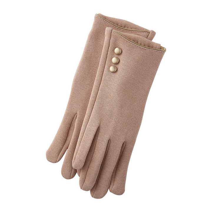 Tickled Pink Edward Button Cold Weather Gloves