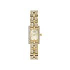 Citizen Eco-drive Womens Crystal-accent Gold-tone Bracelet Watch Eg2352-52p