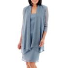 R & M Collection Fly Away Crinkle Jacket Dress