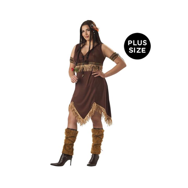 Sexy Indian Princess Adult Plus Costume - Plus Size (up To 22)