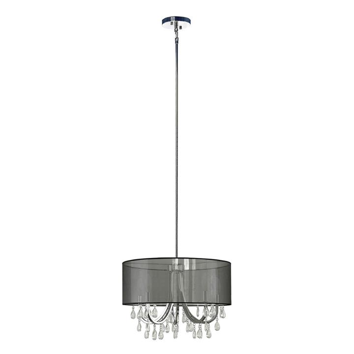 Devon 4-light Chrome Chandelier