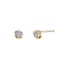 Sirena&trade; 1/4 Ct. T.w. Diamond 14k Yellow Gold Stud Earrings