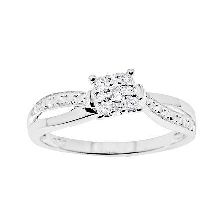 1/6 Ct. T.w. Diamond Sterling Silver Promise Ring