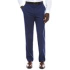 Jf Blue Micro Check Ff Pant Slim