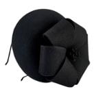 San Diego Hat Company Wool Felt Fascinator With Bow Detail