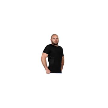 Insta Slim Men's Compression Concealment Crew Neck Shirt