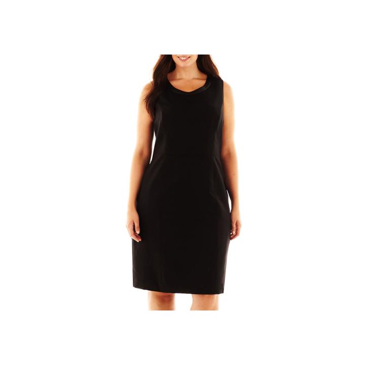 Robbie Bee Short Sleeve Fit & Flare Dress-plus